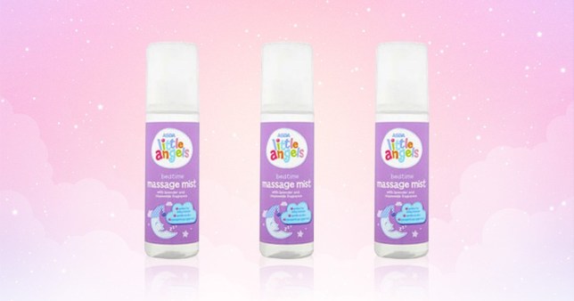 the Asda bedtime massage mist 