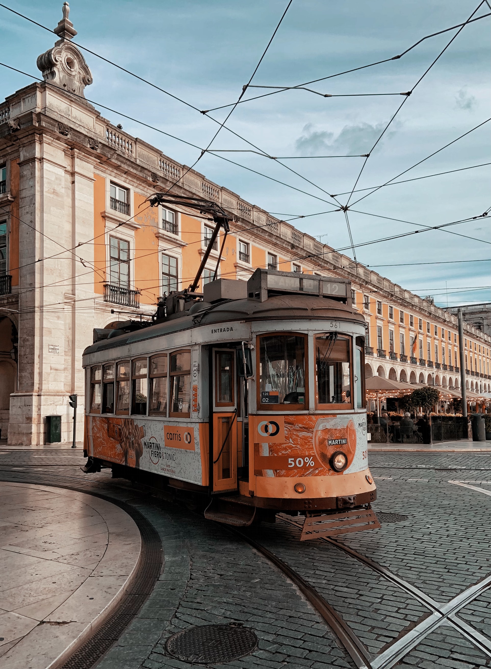 Riding a streetcar